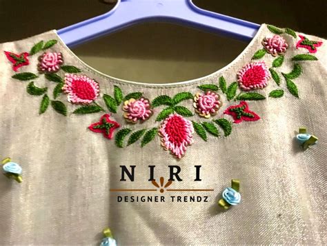 neck embroidery|embroidered neckline stitches.